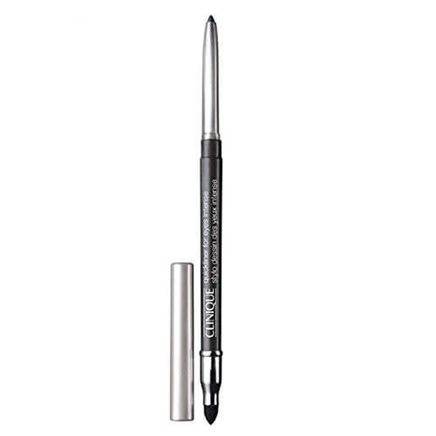 Delineador de ojos, Clinique, Quickliner for eyes intense, 05 Intense Charcoal