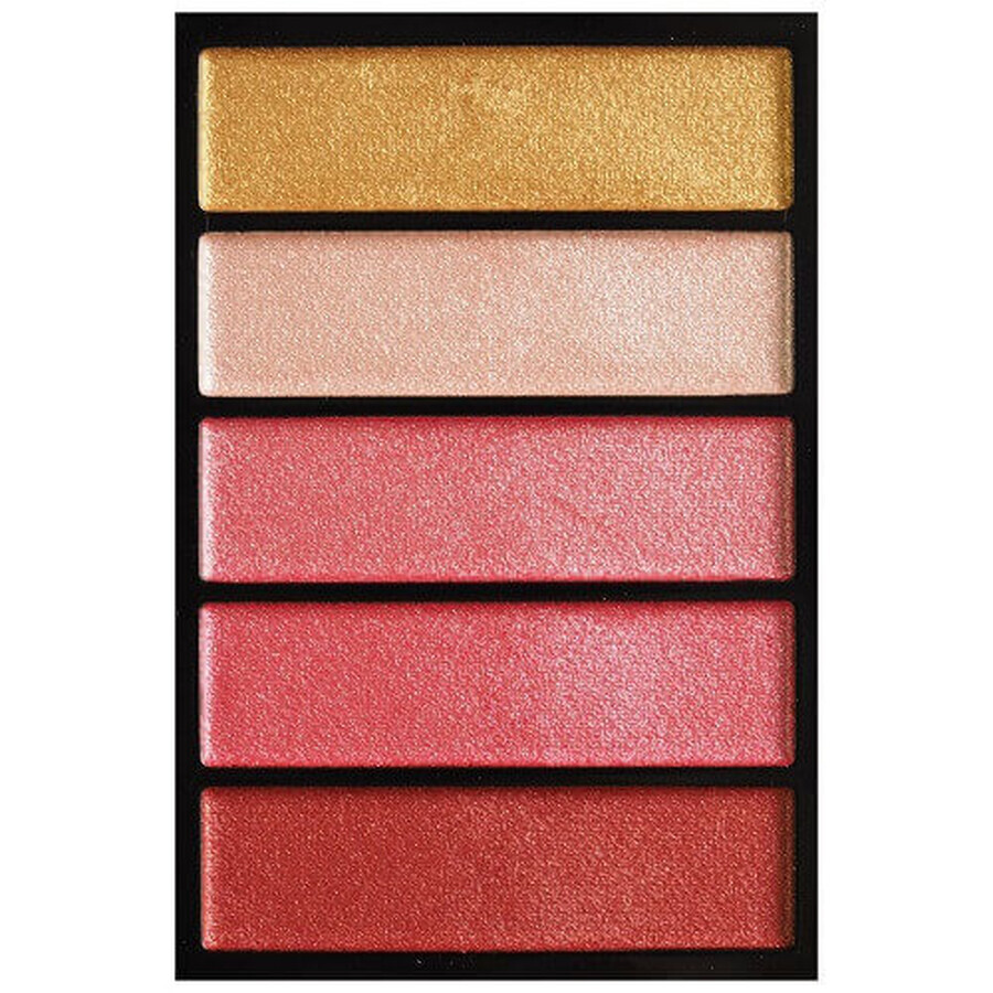 Palette de rouge à lèvres en poudre, Revlon, Colour Charge, poudre à lèvres, 102 Peach Pucker