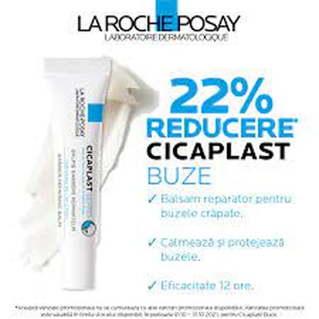 La Roche-Posay Cicaplast Bálsamo Labial Reparador con Efecto Barrera 7,5 ml