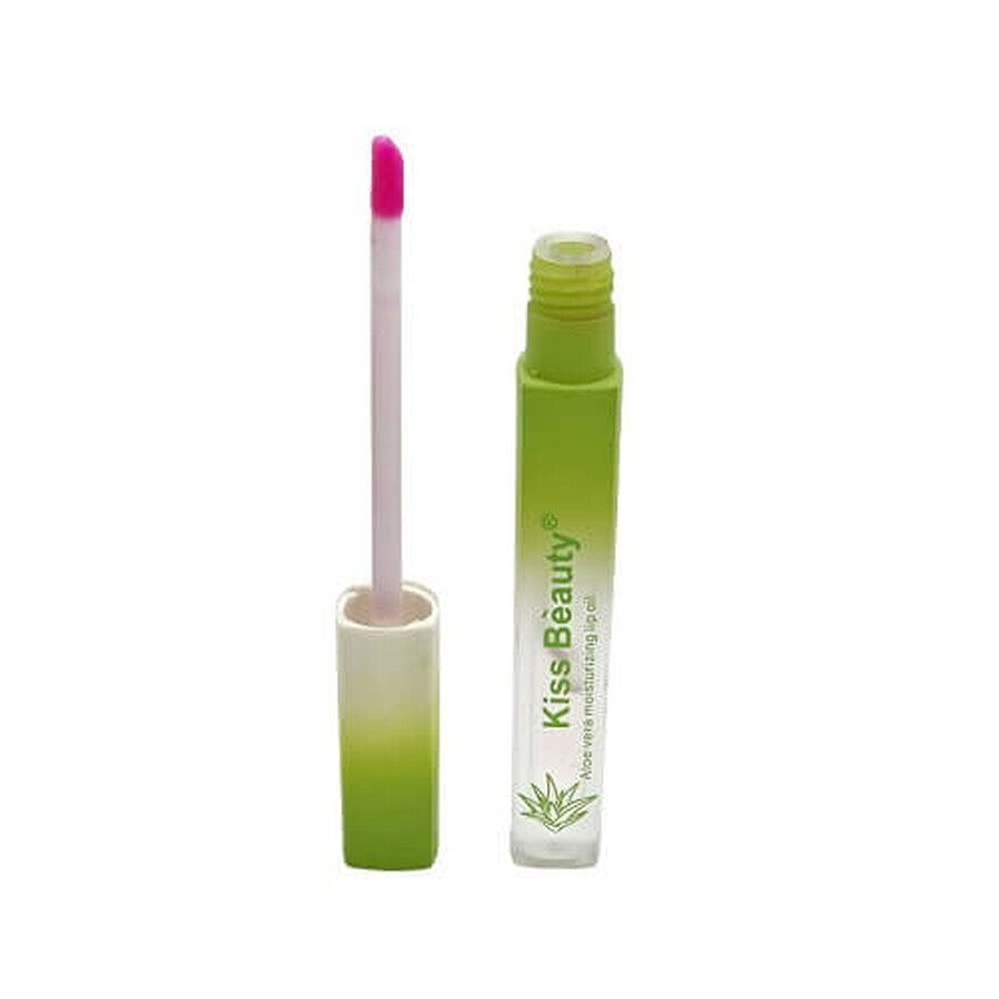 Brillo de labios, Kiss Beauty, Aceite mágico para labios, Aloe Vera