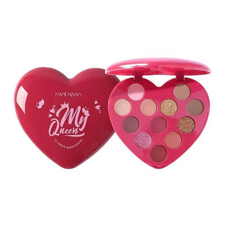 Palette of 12 Eyeshadows, Handaiyan, My Queen, 02, 12 g