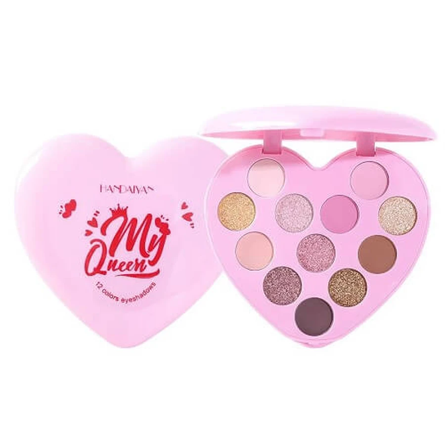 Palette of 12 Eyeshadows, Handaiyan, My Queen, 01, 12 g