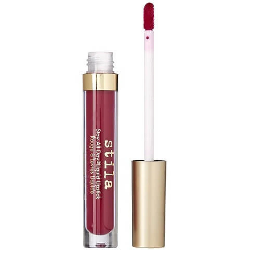 Stila Stay All Day Barra de Labios Líquida Mate, Resistente, Berry, 3 ml