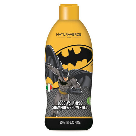 Champú y gel de ducha con caléndula y manzanilla Batman, 250 ml, Naturaverde