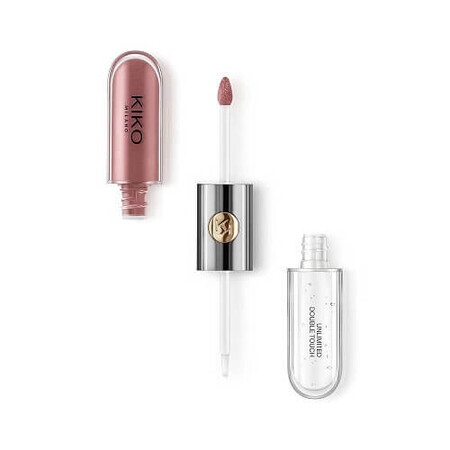 Barra de labios, Kiko, Unlimited Double Touch, 120 Rosy Mauve, 6 ml