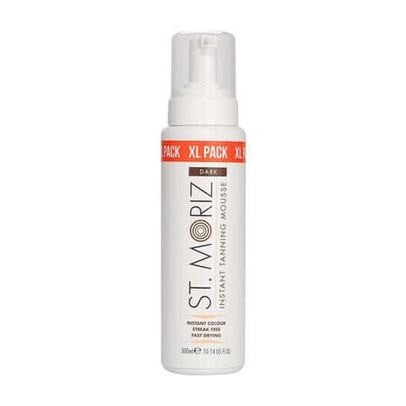 Espuma Autobronceadora Profesional Bronz Instant St Moriz DARK, Pack XL 300 ml