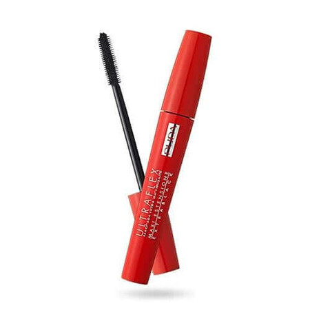 Máscara de pestañas alargadora PUPA ULTRAFLEX Mascara, 10 ml