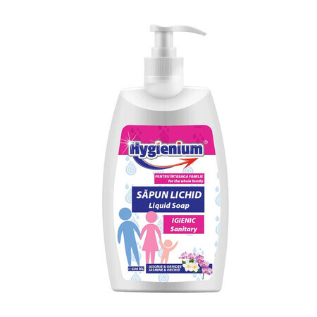 Jabón Líquido con Orquídea y Jazmín 500 ml, Hygienium