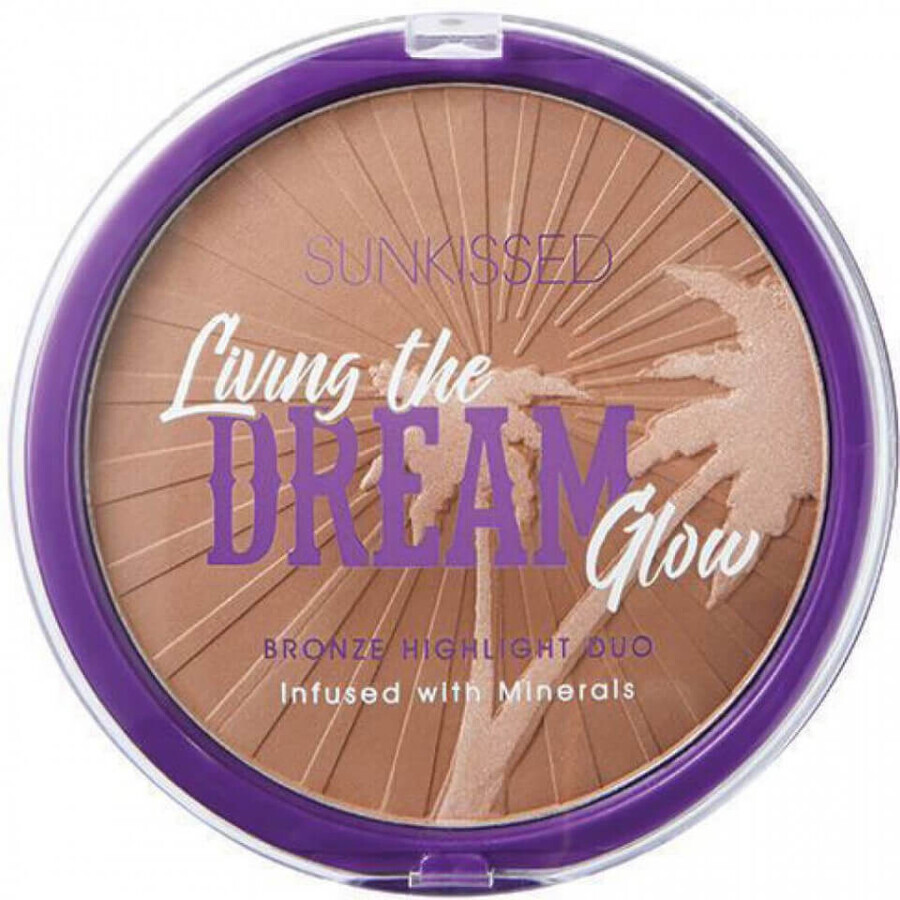 Sunkissed Living The Dream Glow Duo Illuminising Bronzing Powder