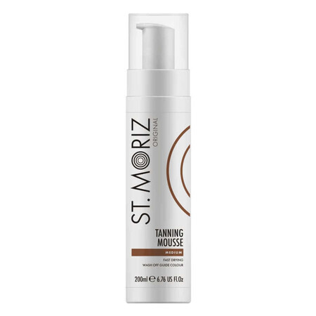 Espuma autobronceadora profesional Bronz Instant Bronz St Moriz Medium, 200 ml