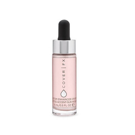 CoverFX Drops Highlighter Iluminador Líquido para Rostro y Cuerpo Tono Celeste, 15ml