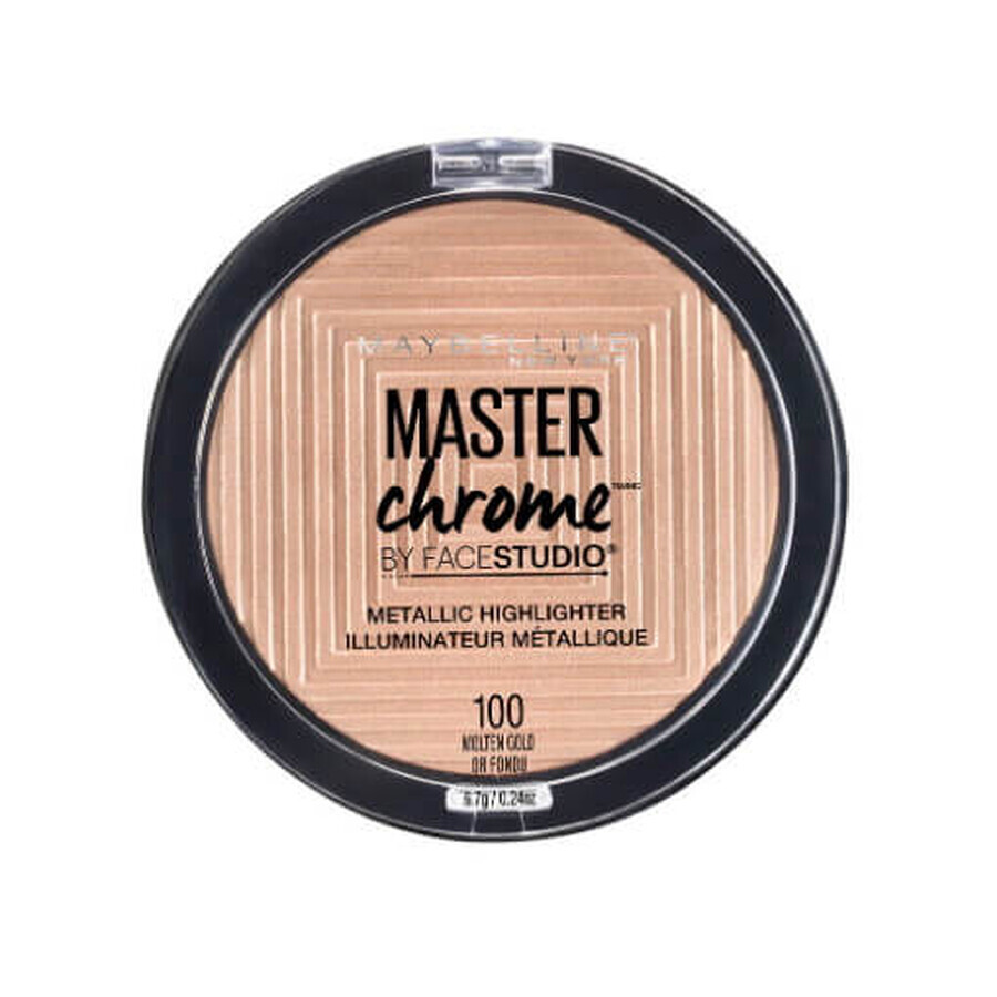 Maybelline Master Chrome Illuminating Powder, nuance 100 Molten Gold