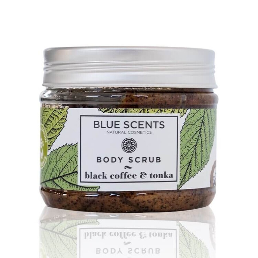 Black Cofee &amp; Tonka Body Scrub, 200 ml, Blue Scents