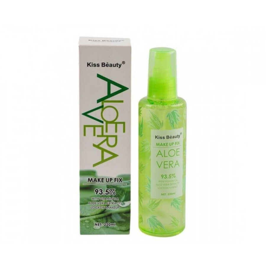 Kiss Beauty Spray Fijador con Aloe Vera, 220 ml