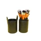 12er Set Makeup Pinsel, Makeup, Aufbewahrungsbox Schwarz