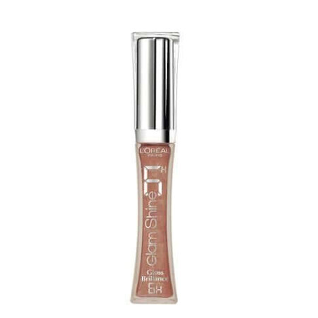 Brillo de labios Loreal Glam Shine, tono 303 Everlasting beige