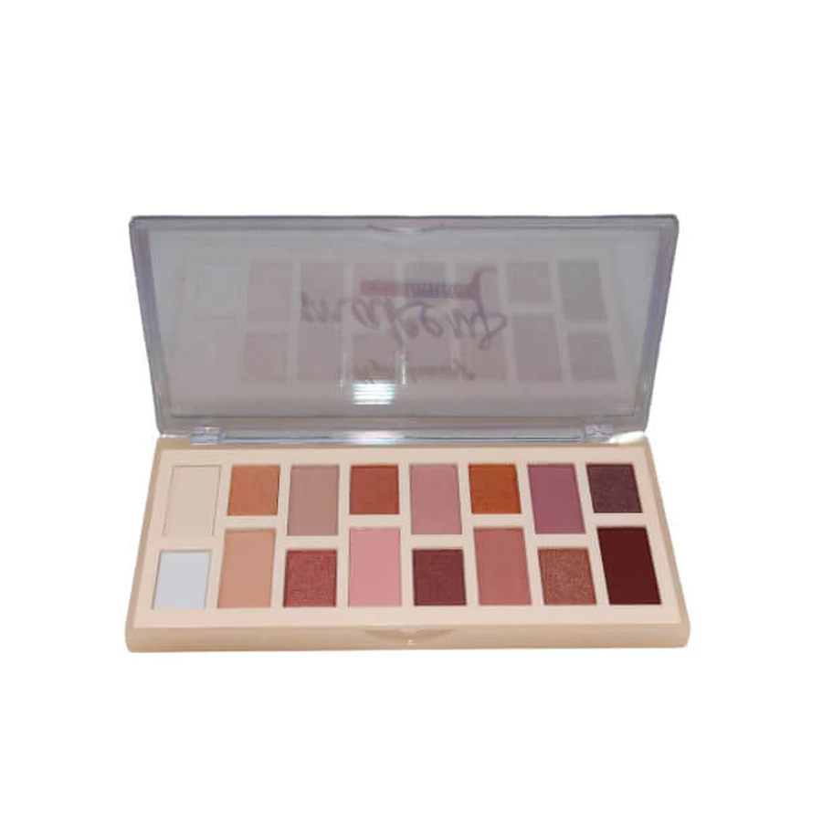 Paleta cieni do powiek Myth Beauty, 16 kolorów: ceny i cechy