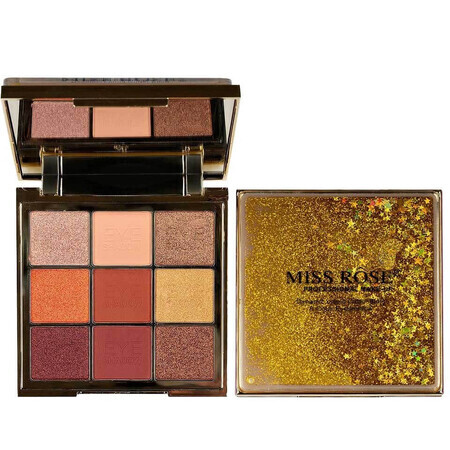 Miss Rose eyeshadow kit, 9 colors