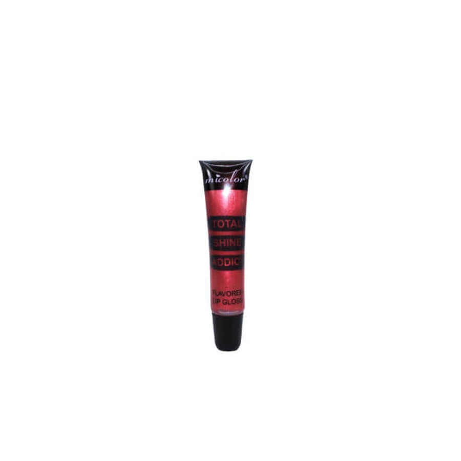 Brillo de labios aromatizado, Micolor, Total Shine Addict, Rojo