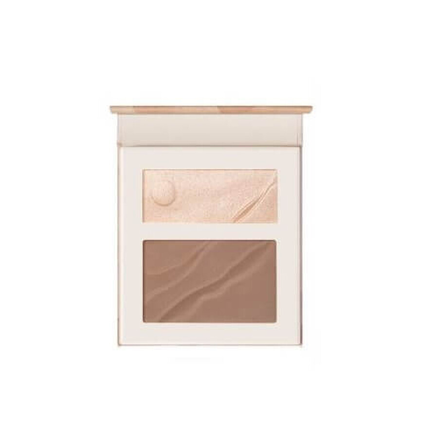 Paleta de iluminadores y contornos, Focallure, Moulding Highlight Contouring, 02