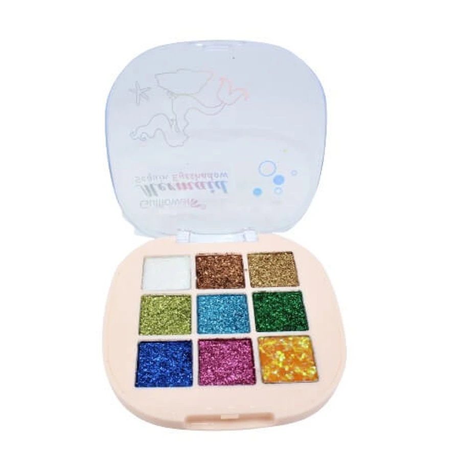 Paleta de sombras de ojos, Gulflower, Mermaid Glitter, 03