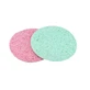 Set 2 esponjas desmaquillantes, Maquillaje, Rosa-Verde, 02