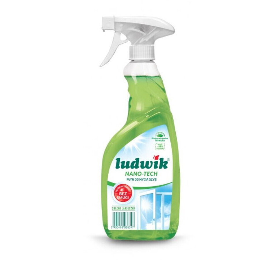 Ludwik Jabko Polvo limpiacristales, 600 ml