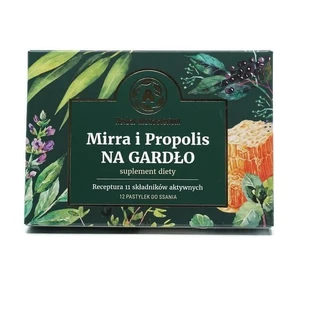Myrrhe et propolis pour Gardo 12 comprimés