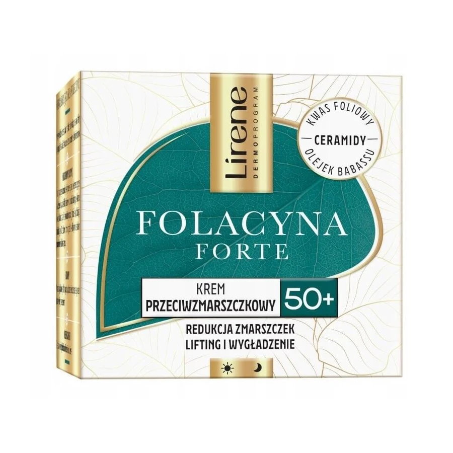 Lirene Folacyna Forte Crema antiarrugas de día y de noche 50+, 50 ml
