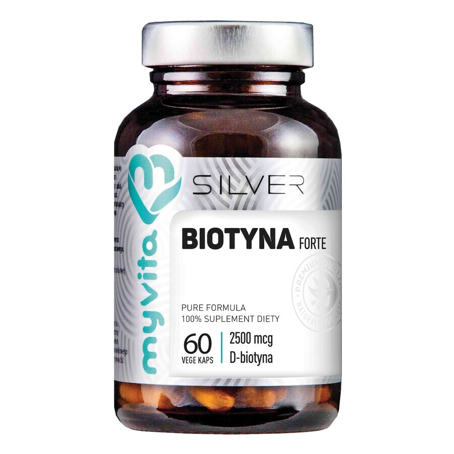 MyVita Silver Biotin Forte 60 cápsulas