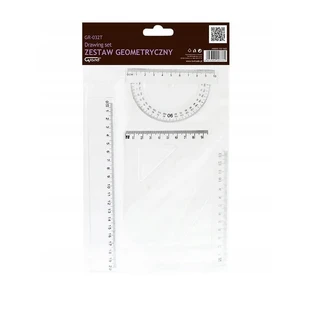 Grand, Set geométrico transparente GR-032T