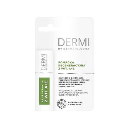 Dermi By Dermatologist Repair-Lippenstift mit den Vitaminen A + E, 4,5 g