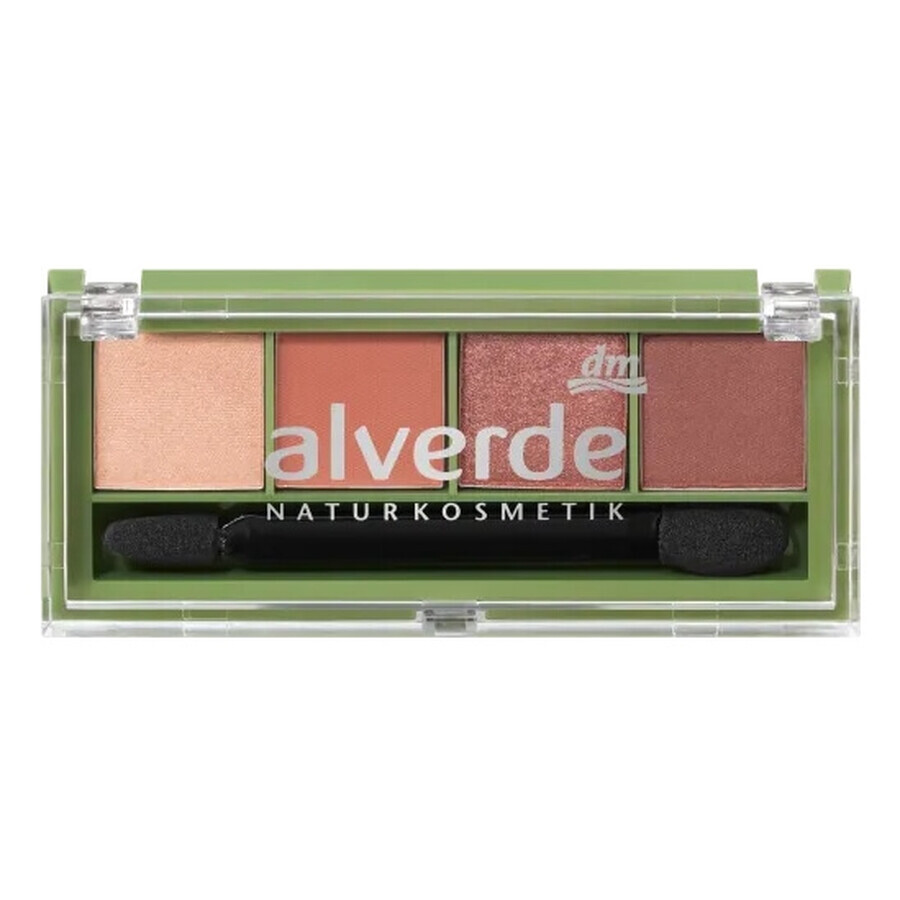 Alverde Lidschattenpalette, 95 Burgunderrot, 4,4 g