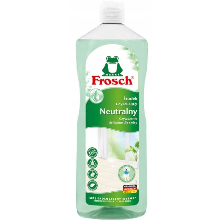 Frosch Detergente neutro per pavimenti, piastrelle e mobili, 1 litro