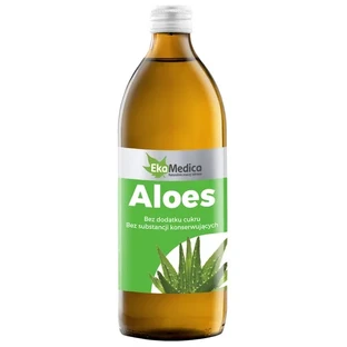 Aloe Vera, Jugo de Aloe Vera 99,8%, EkaMedica, 500 ml