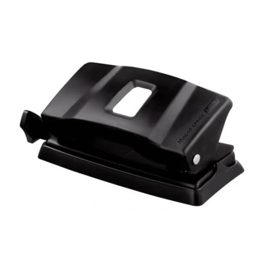 Black desktop punch up to 12 sheets