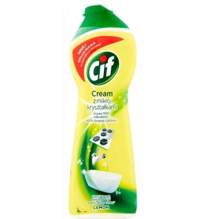 Cif, Lapte de curățare cu lămâie, 300 ml