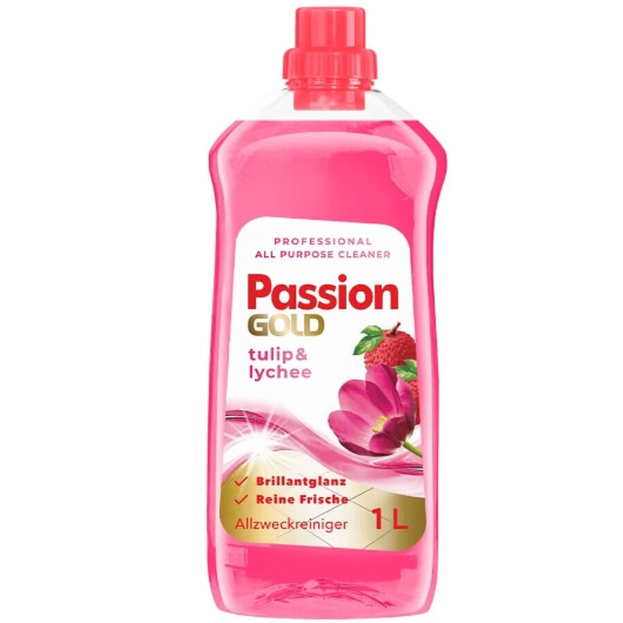 Passion Gold, Smalto multifunzionale per pavimenti Tulip Lychee, 1 litro