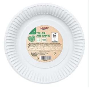 CleanPac, piastre rotonde, 6 pezzi