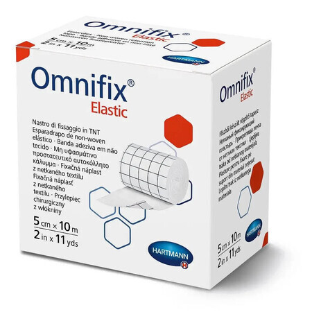 Omnifix Cinta adhesiva elástica (900602), 5 cm x 10 m, Hartmann