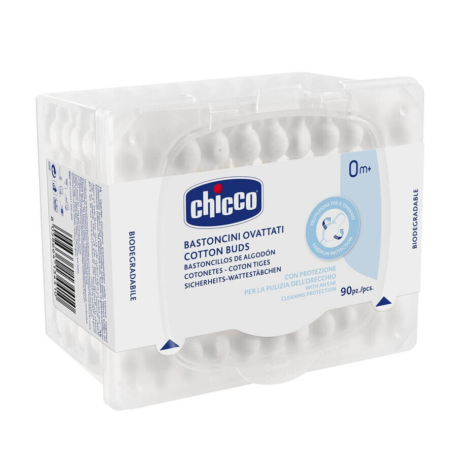 Bâtons d'oreille Chicco 0m+, 90 pièces