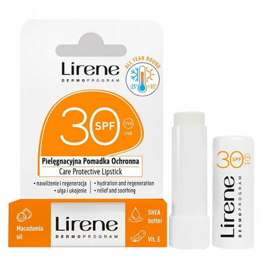 Lirene Lipstick SPF 30, 4.6 g