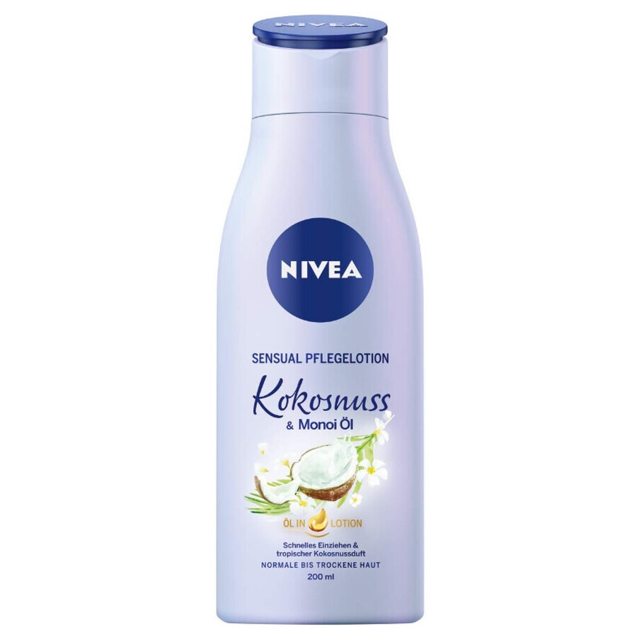 Nivea Loción corporal perfumada Coco 200 ml