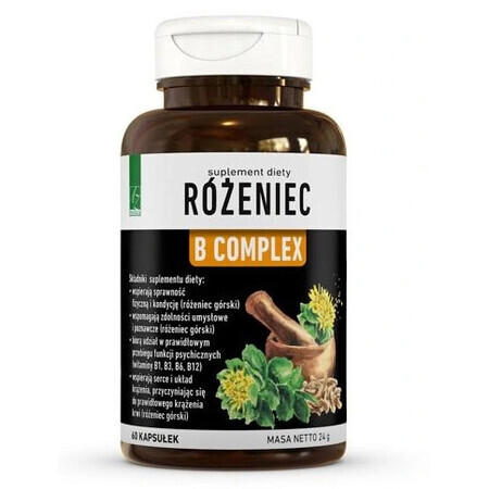 Rhodiola B-complex, 60 capsules