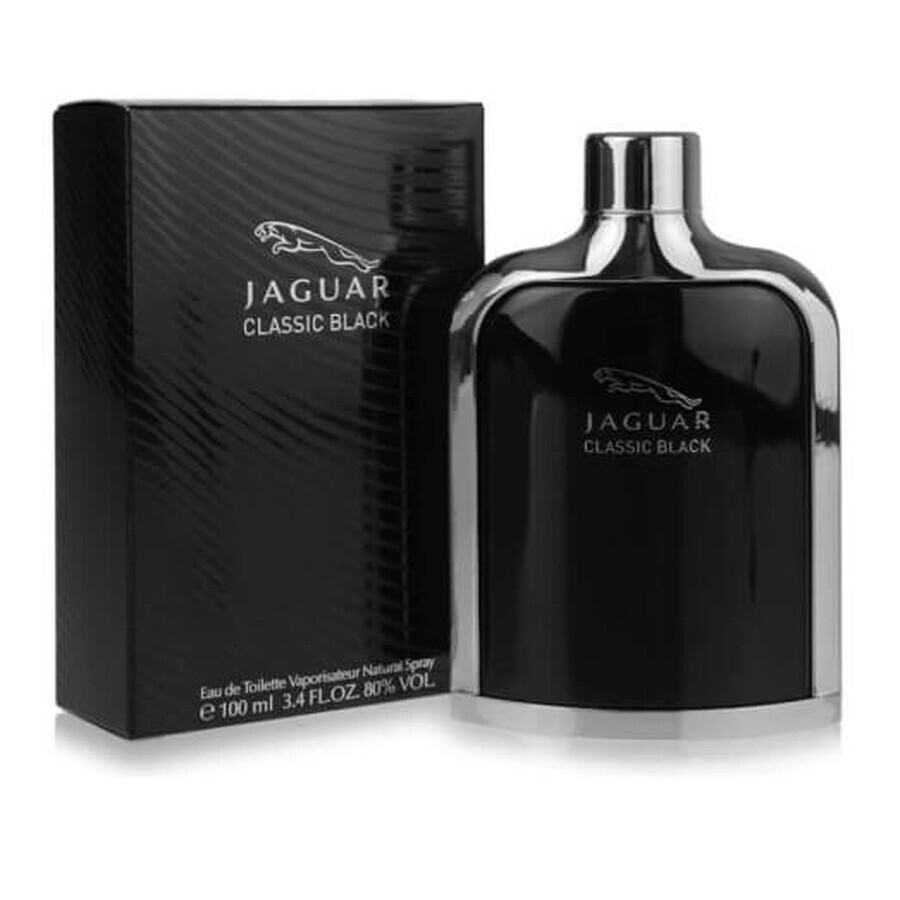 Jaguar Classic Black Classic Black Eau de Toiletries 100ml