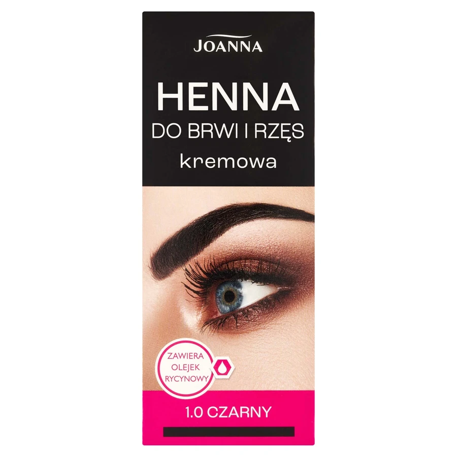 Joanna Henna Wenkbrauw en Wimper Crème 1.0 zwart, 15ml