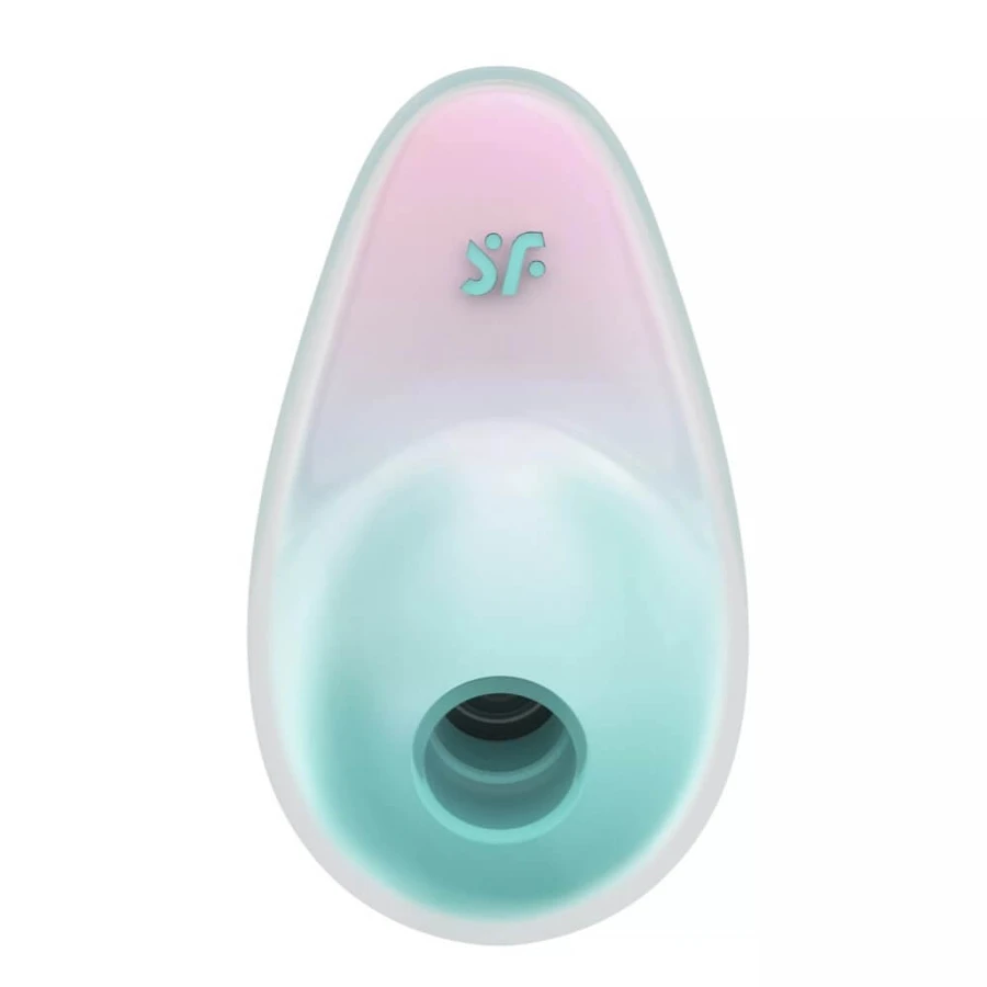 Stimolatore ectastico Satisfyer Pixie Dust con aria Menta/Rosa, 1 pz.