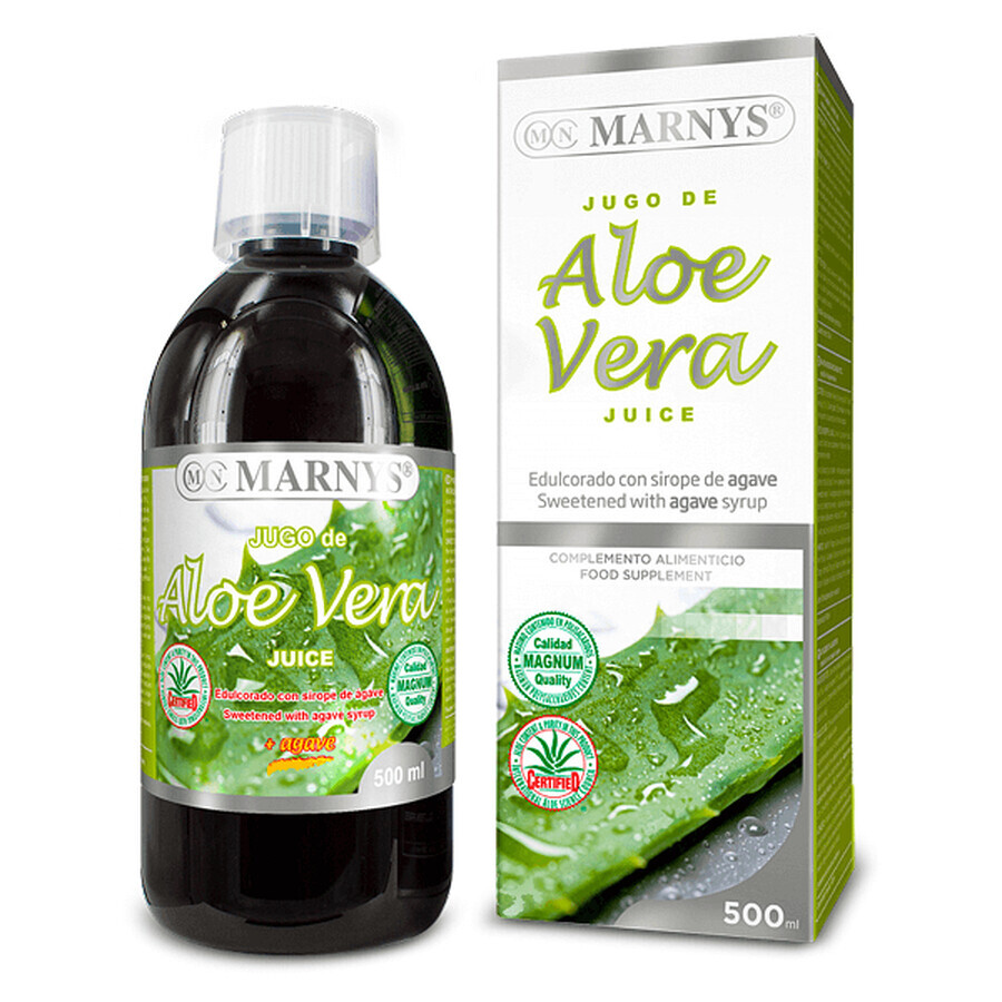 Zumo Concentrado de Aloe Vera, 500 ml, Marnys