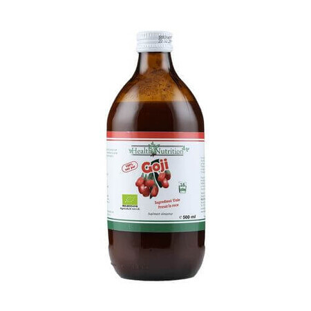 Biologisch Goji-sap, 500 ml, Health Nutrition