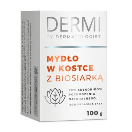 Dermi von Dermatologe Seife in bar mit biosiark, 100g